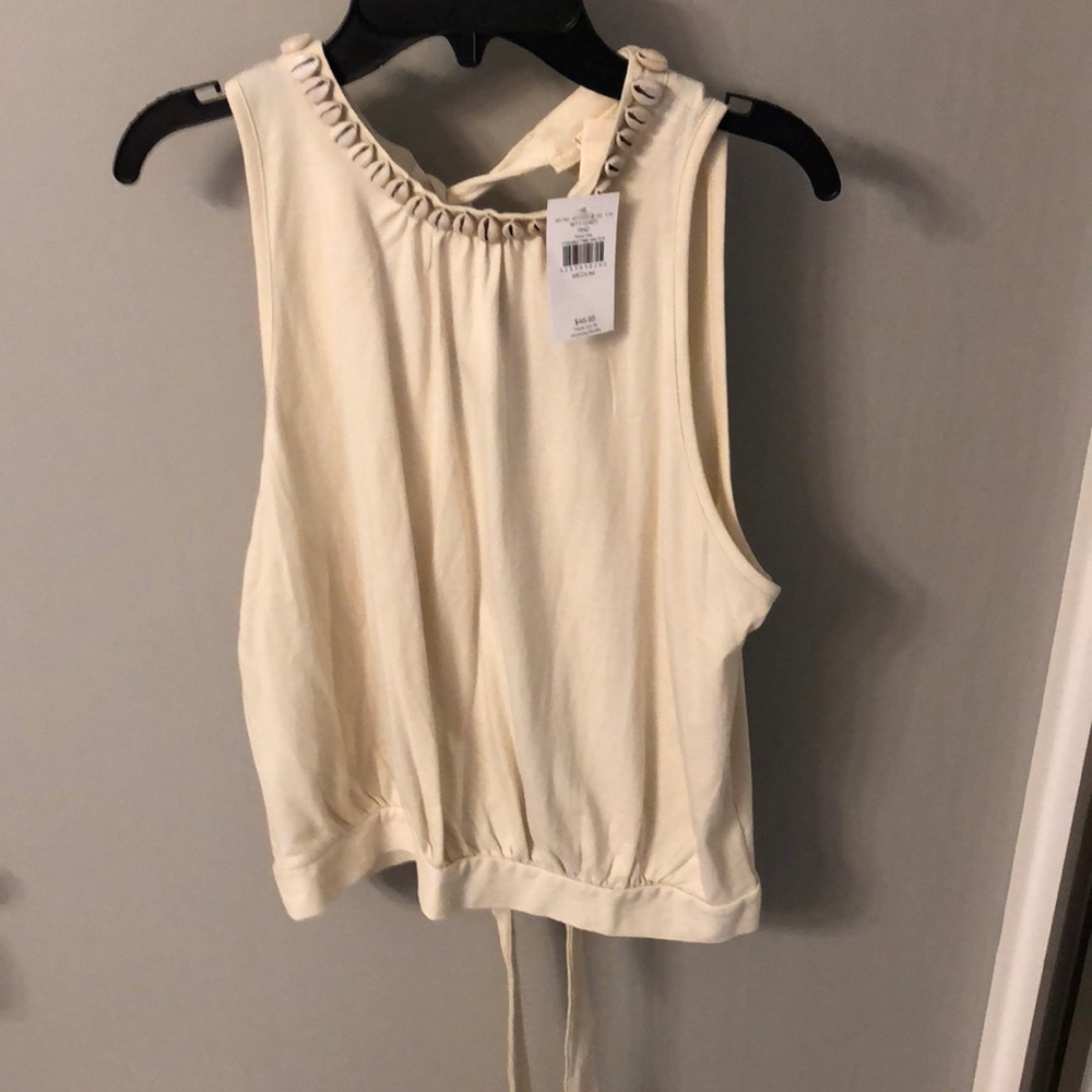 Seashell embellished top